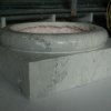 Base de colonne en stuc marbre