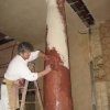 Application du stuc marbre